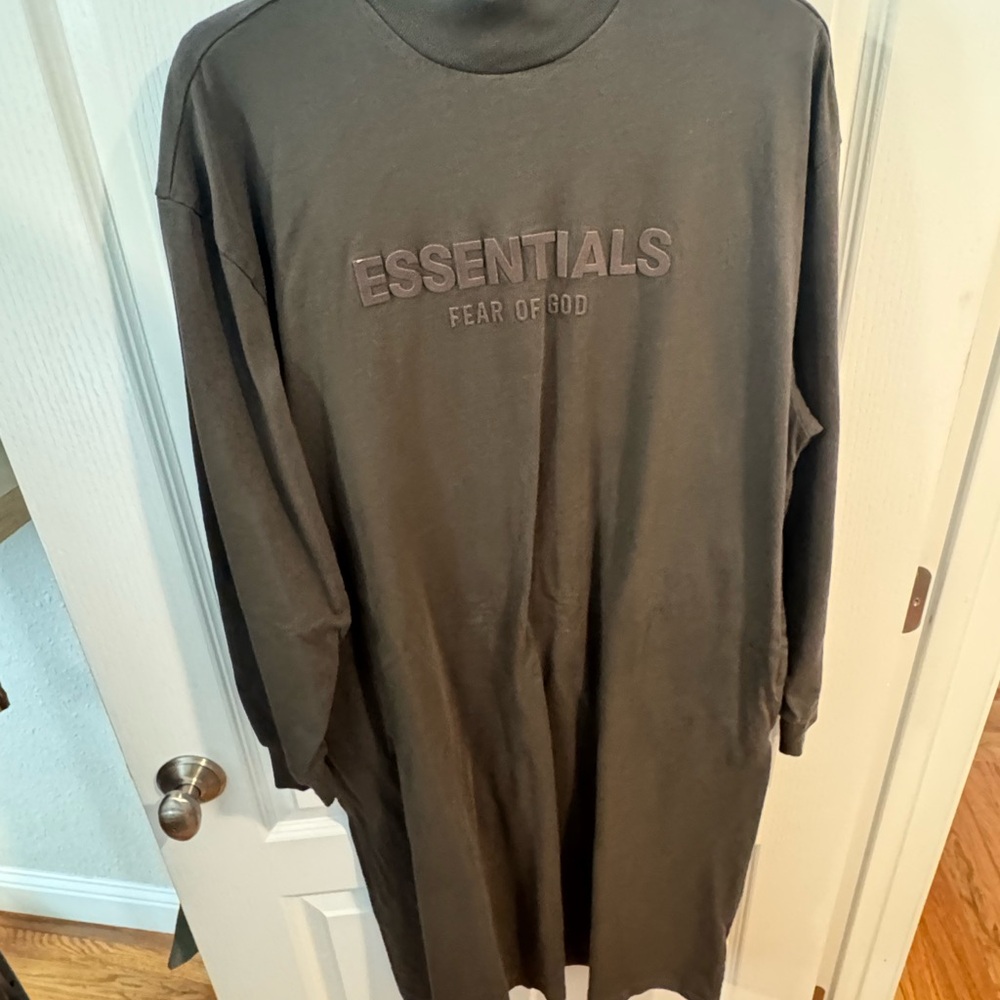 Fear of God Essentials Dark Long Sleeve Top